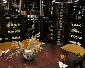 Dinner at Savile Row, Mayfair