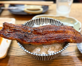 Dinner at うなぎ　かぶと