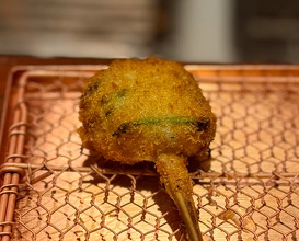 Dinner at 串かつ あーぼん