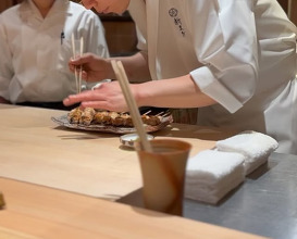 Dinner at 新まき