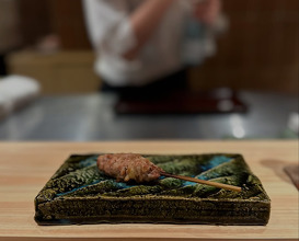 Dinner at 新まき