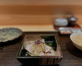 Dinner at 新まき