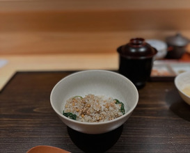 Dinner at 新まき