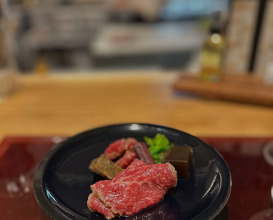 Dinner at 肉料理ふくなが