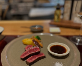 Dinner at 肉料理ふくなが