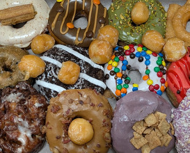 Dinner at Glaze Doughnuts