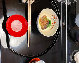 Lunch at KASHIWAYA Osaka Senriyama (柏屋 大阪千里山)