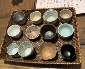 Dinner at Teuchi Soba Narutomi Ginzaten