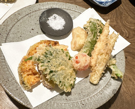 Dinner at Teuchi Soba Narutomi Ginzaten