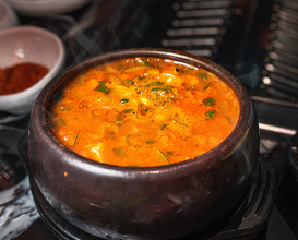 Dinner at Koreatown, Manhattan