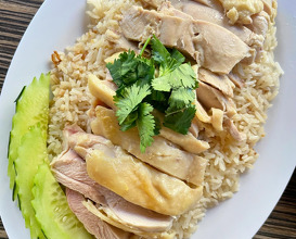 Dinner at BURD CHICKEN RICE