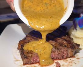 Dinner at cow_steakhouse