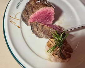 Dinner at Three Cuts Steakhouse & Bar