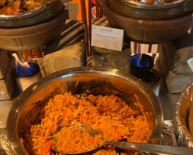 Dinner at Lagos, Nigeria