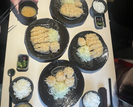 Lunch at とんかつ憲進 Tonkatsu Kenshin