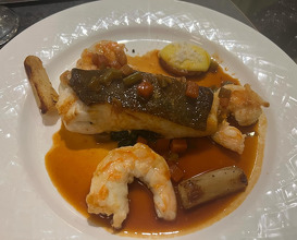 Dinner at La Trompette