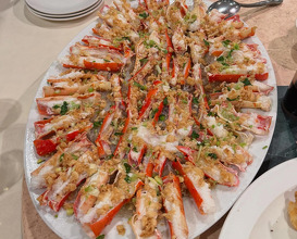 Dinner at Riverside Seafood Restaurant