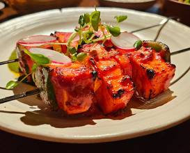 Dinner at Farzi Café London