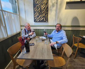 Dinner at Giulia Restaurant London