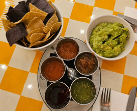 Dinner at El Pastor Stoney Street