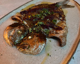 Dinner at South End, Boston, Massachusetts