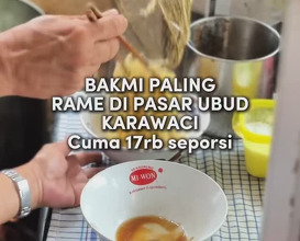 Dinner at Bakmi Ayam Mangga Besar