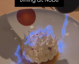 Dinner at Nobu Toronto