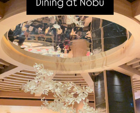 Dinner at Nobu Toronto