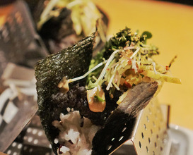 Dinner at Los Angeles, California