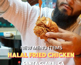 Dinner at Halal Fried Chicken - HFC