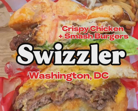 Dinner at Swizzler Crispy Chicken + Smash Burgers