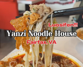 Dinner at Yanzi Noodle House