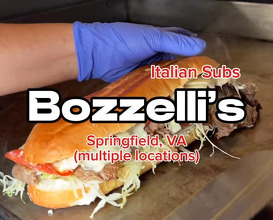 Dinner at Bozzelli's
