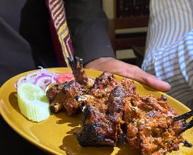 Dinner at The Royal Afghan Restaurant @ The Windsor Hotel, Bangalore