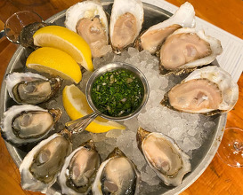 Dinner at Hog Island Oyster Co. San Francisco