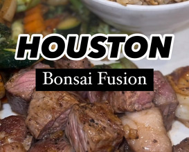 Dinner at Bonsai Fusion