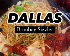 Dinner at Bombay Sizzlers