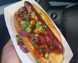 Dinner at Galleria Houston Food Truck Spot