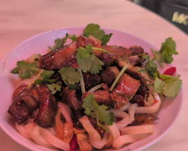 Dinner at Melbourne, Victoria, Australia
