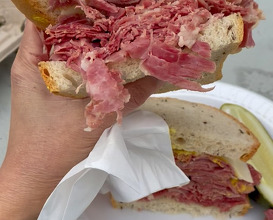 Dinner at Al & Joe's Deli
