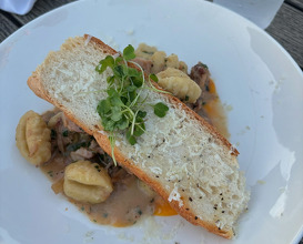Dinner at Daddy O Hotel Restaurant