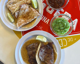 Dinner at Tacombi