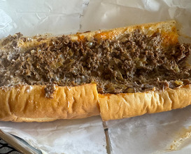 Dinner at Mad Dads Philly's