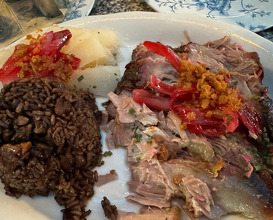 Dinner at La Bodeguita De Mima