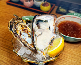 Dinner at Sakutto Tempura&Oyster