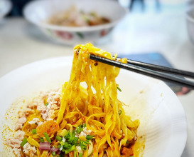 Dinner at Ah Hua Teochew Fishball Noodle