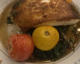 Dinner at Sea Bright, New Jersey