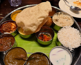 Dinner at Amma’s South Indian cuisine