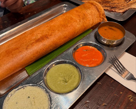 Dinner at Amma’s South Indian cuisine