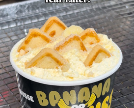 Dinner at Banana Mousse